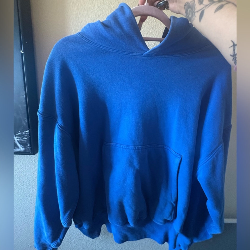 YZY Blue Hoodie